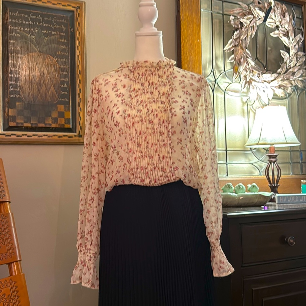 Beautiful Blouse. Delicate fabric.